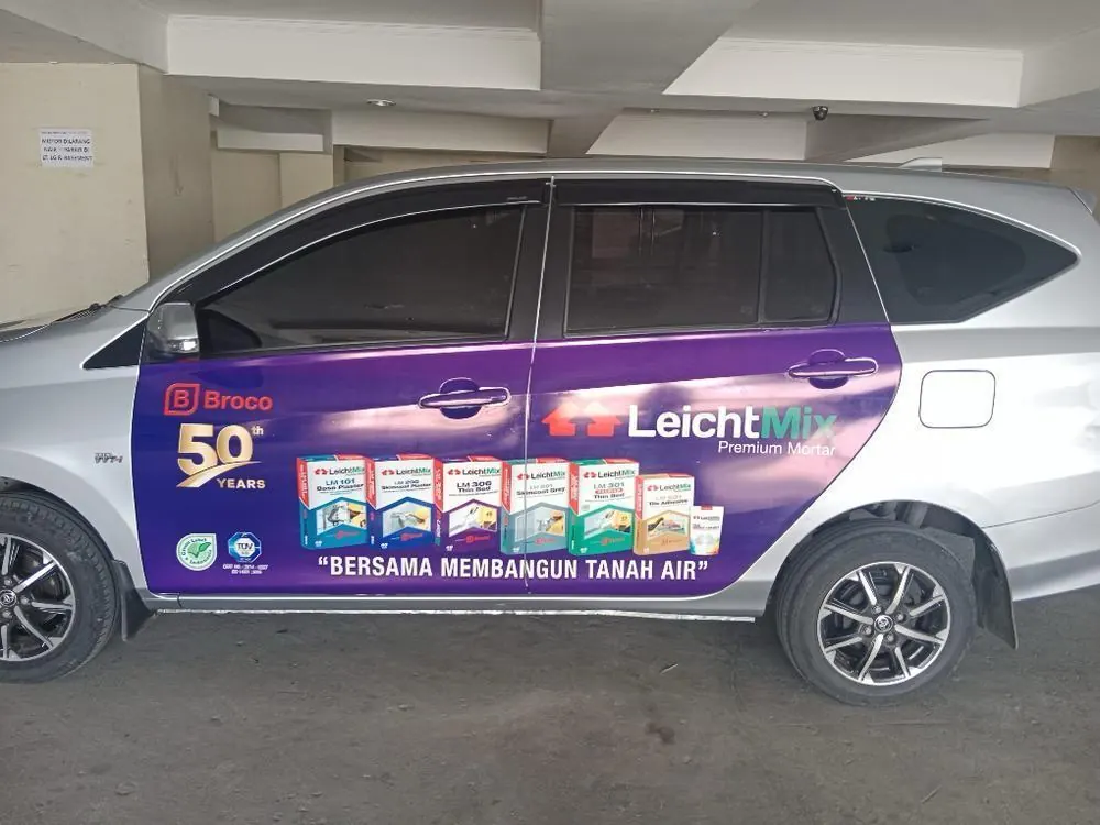 Car & Motorcycle Sticker Branding 3